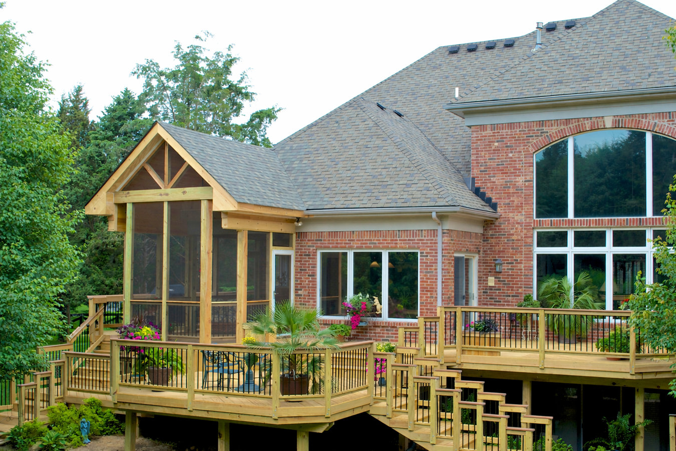 Deck-to-sunroom conversion in Fremont, CA